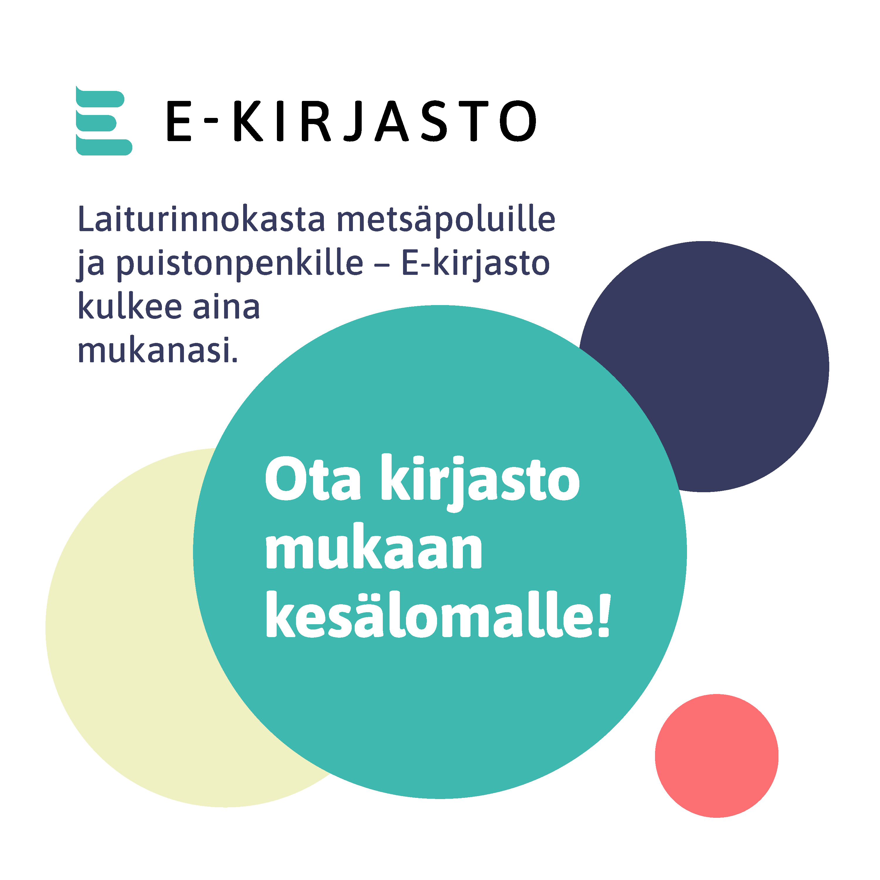 Kesaloma 1080×1080 px SU E-kirjaston kesäbingo2