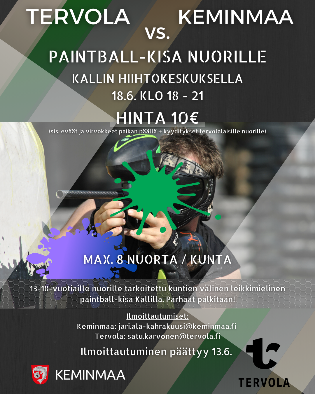 Paintball-mainos