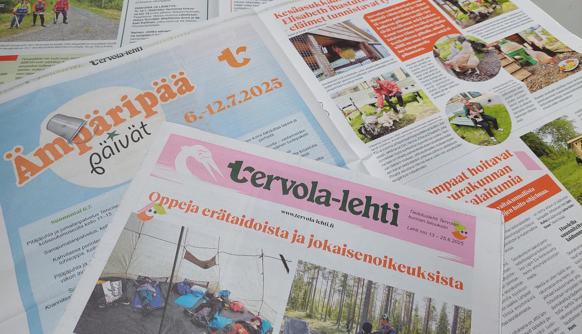 Tervola-lehti 62025 Tervola-lehti 6/2025