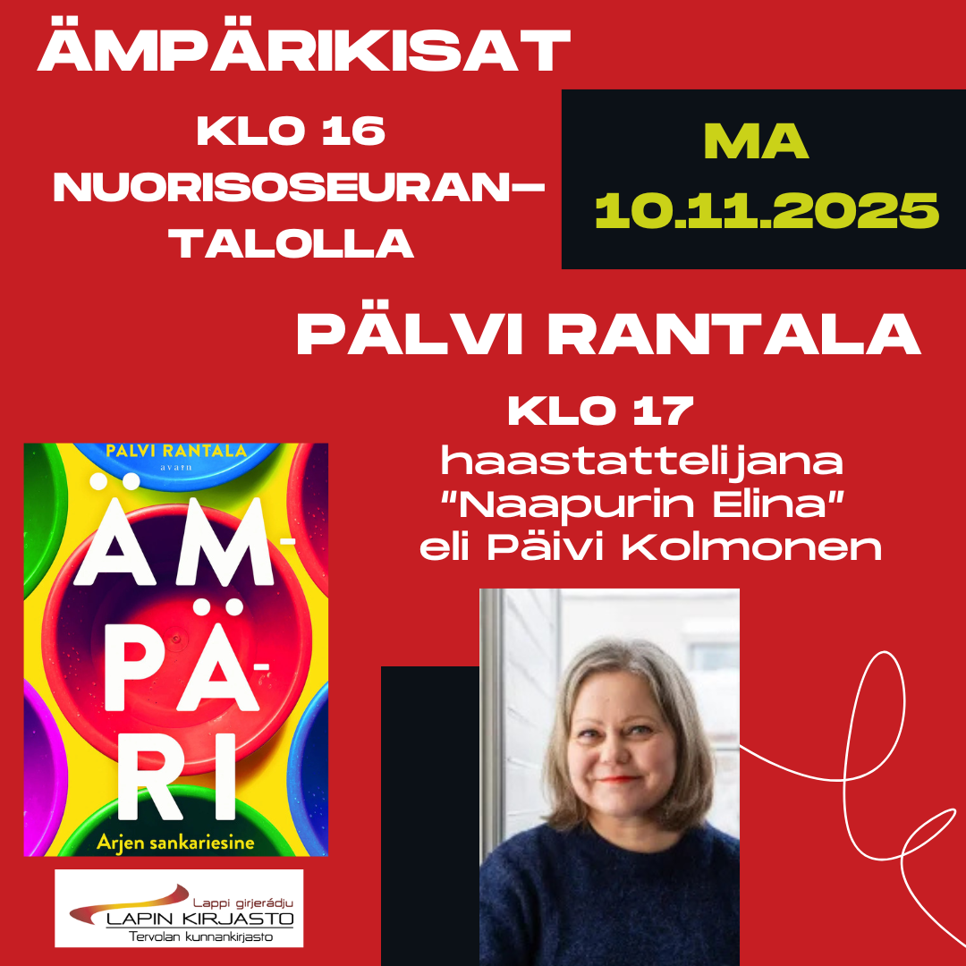 Ämpärikisat ja Rantala ma 10.11. klo 16 alkaen
