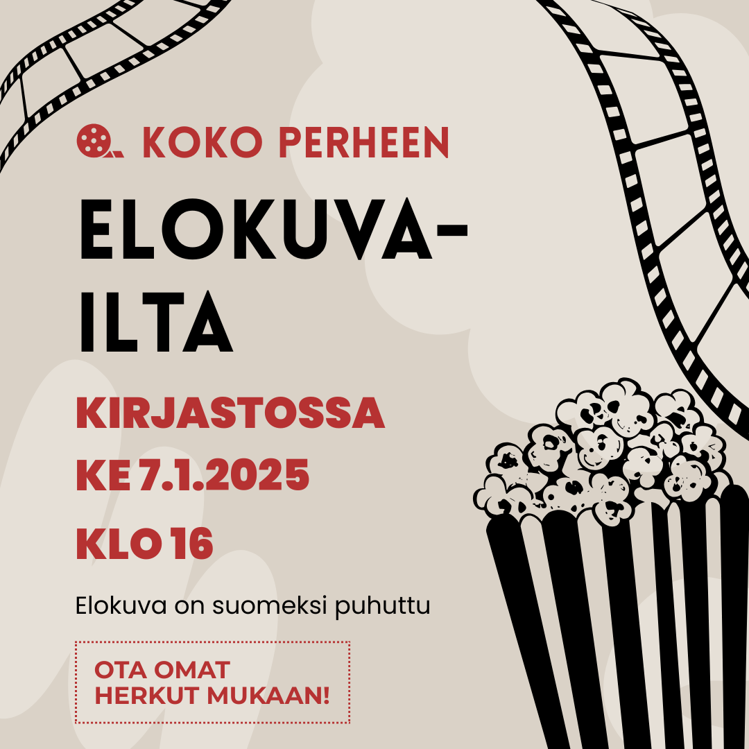 Leffailta kirjastossa 7.1.2026 klo 16