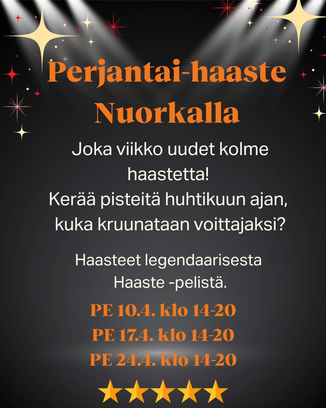 Perjantai-haasteen mainos